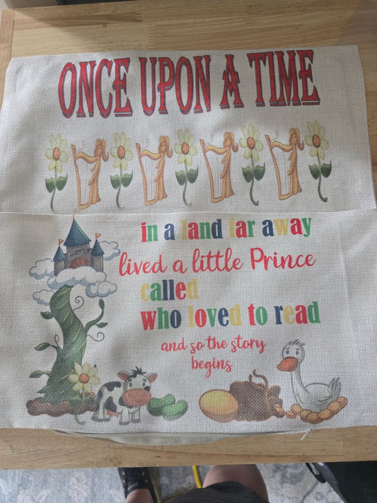 Pillow ONCE UPON A TIME BEAN STOCK POCKET PILLOW