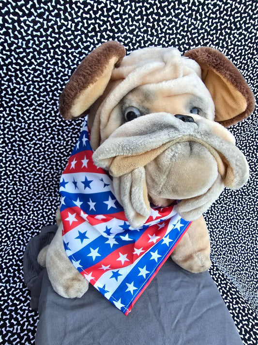 Red/White/Blue Flag  Bandana, One Size