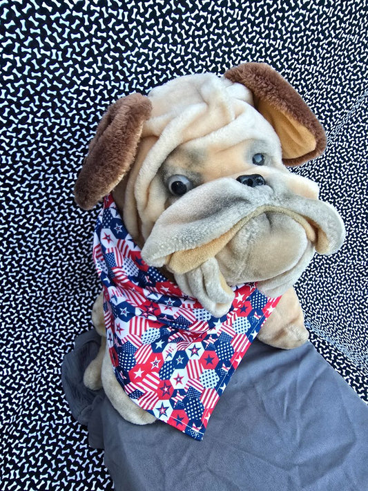Red/White/Blue Flag  Bandana, One Size