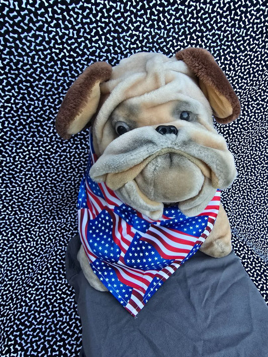 Red/White/Blue Flag  Bandana, One Size