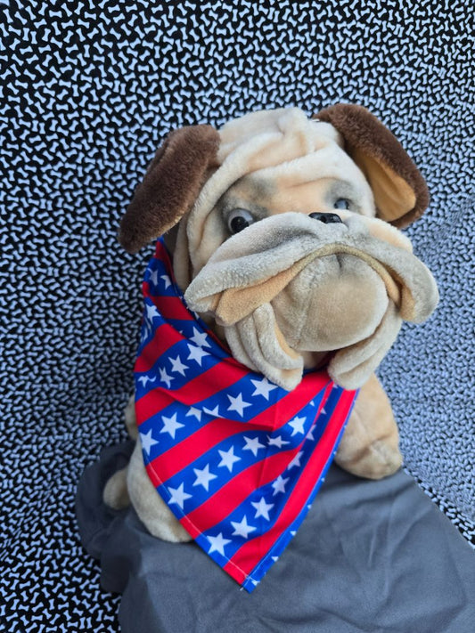 Red/White/Blue Flag  Bandana, One Size
