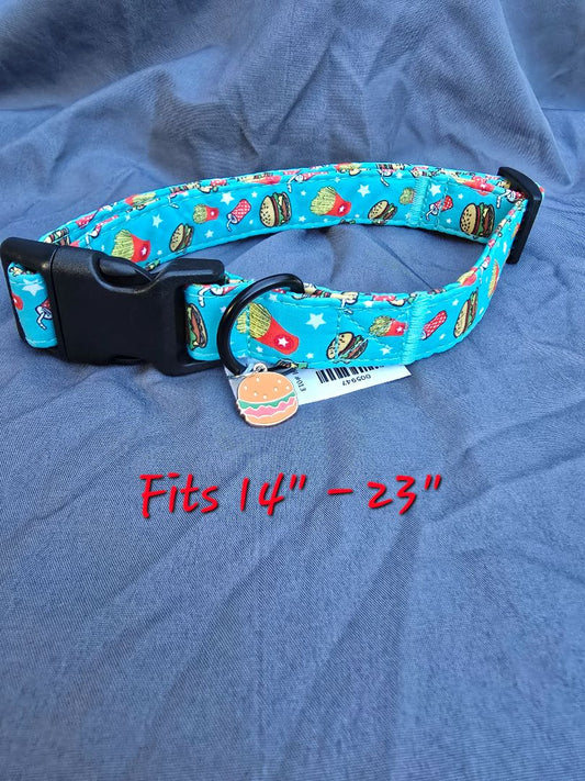 Burger/Fries  Collar, Large