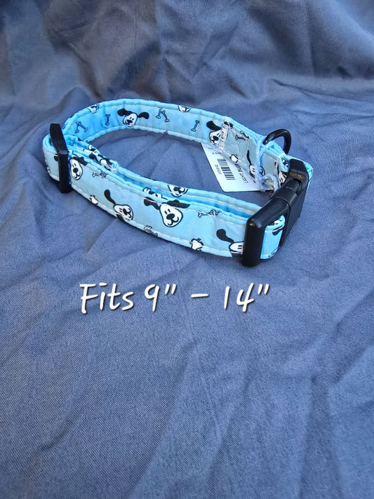 Light Blue Dog  Collar, Small