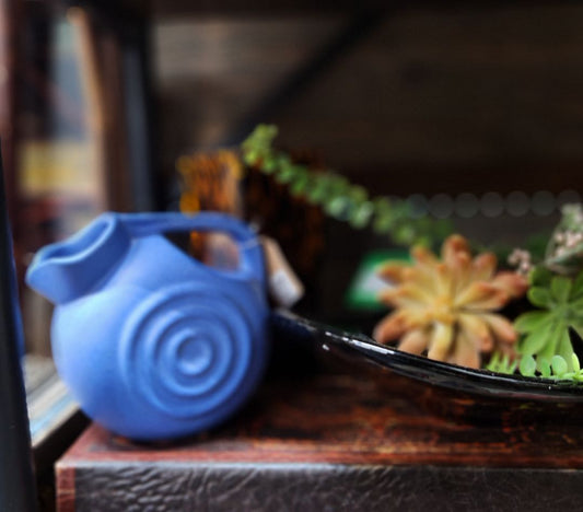 Vintage Niloak Pottery - Bullseye Creamer
