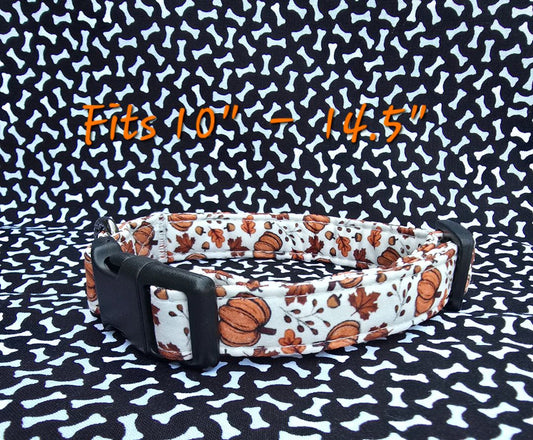 White Pumpkin  Collar, Small