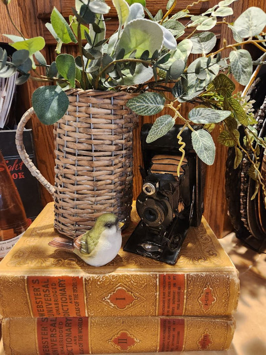 Wicker Vase/Pitcher