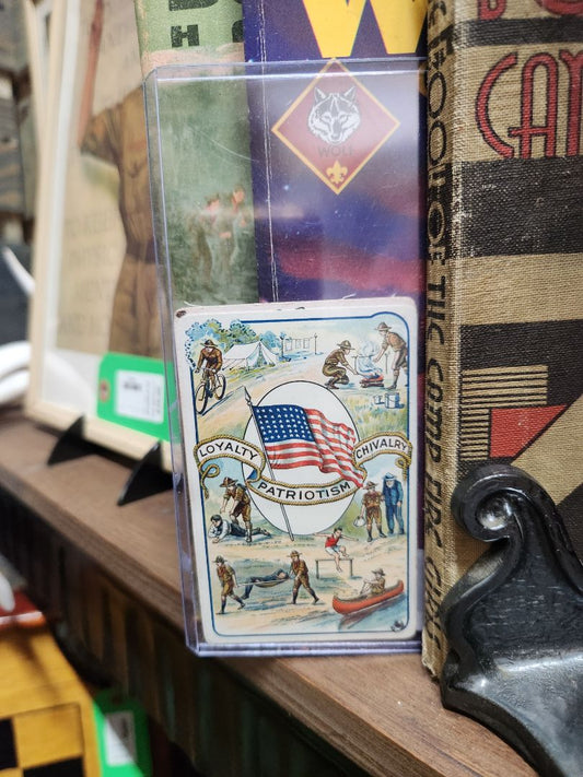 Antique 1917-18 BSA Membership Card w/sleeve