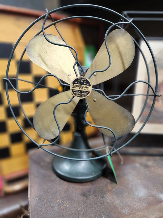 Vintage Fan - Montgomery Ward & Co