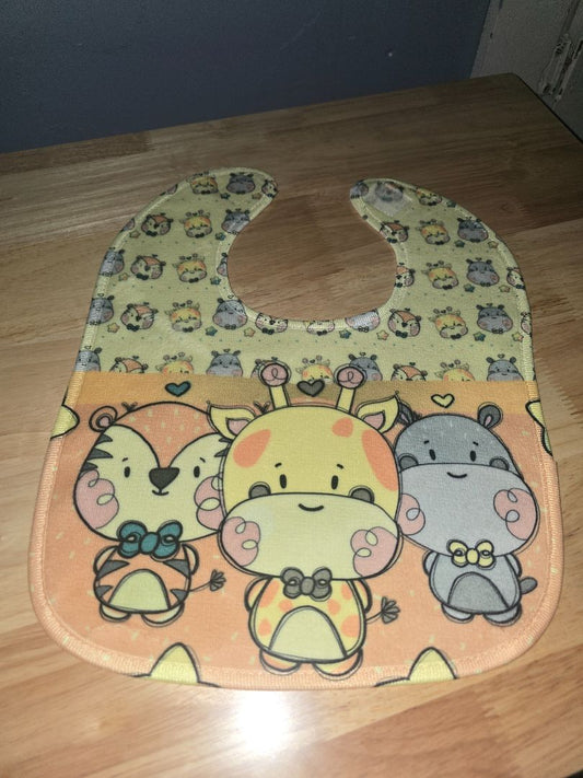 baby animal bib