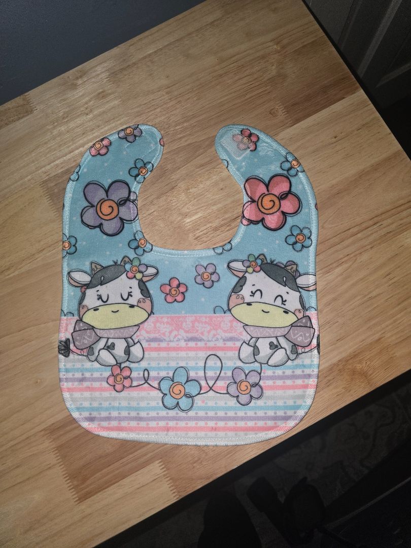 baby Silly cow bib