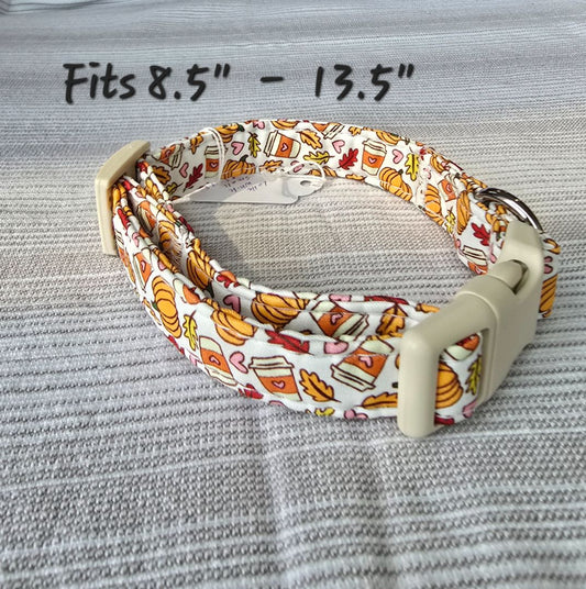 White Latte  Collar, Small