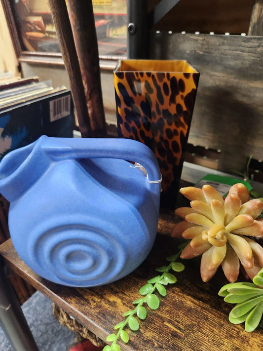 Tortoise Shell Look Vase