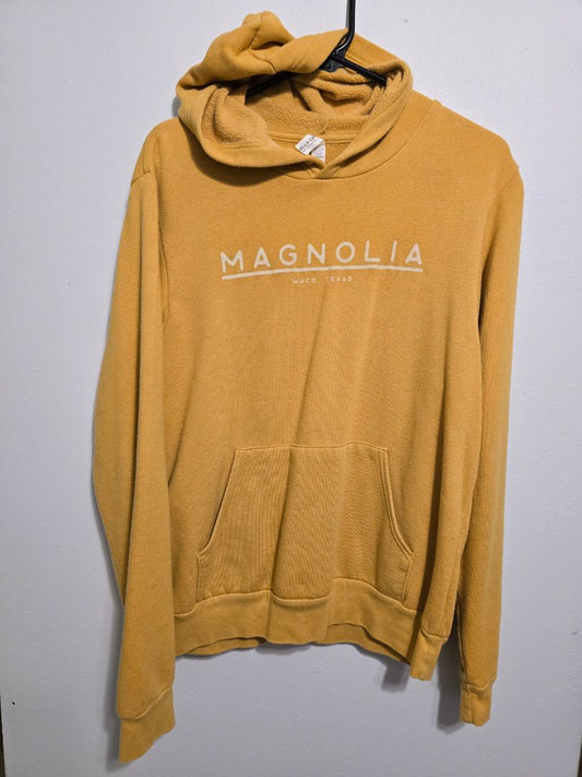 Mustard Yellow Bella + Canvas Hoodie, Medium