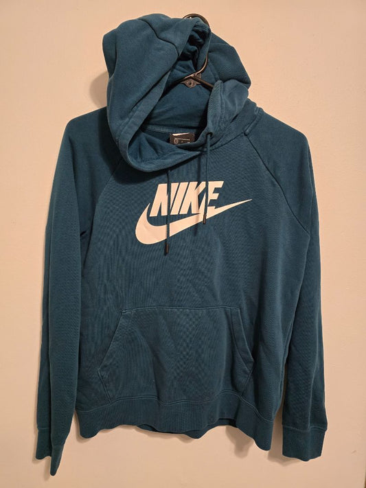 Blue/Green NIKE Hoodie, Small