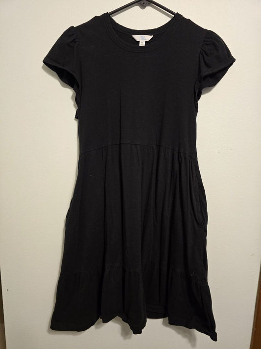 Black Time & Tru Dress w/ Pockets, XS fits like Small