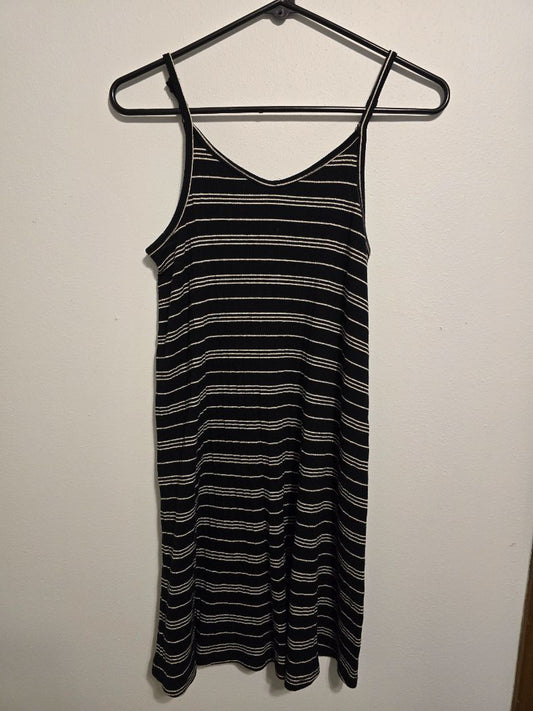 Black/White Mossimo Spaghetti Strap Dress, XS