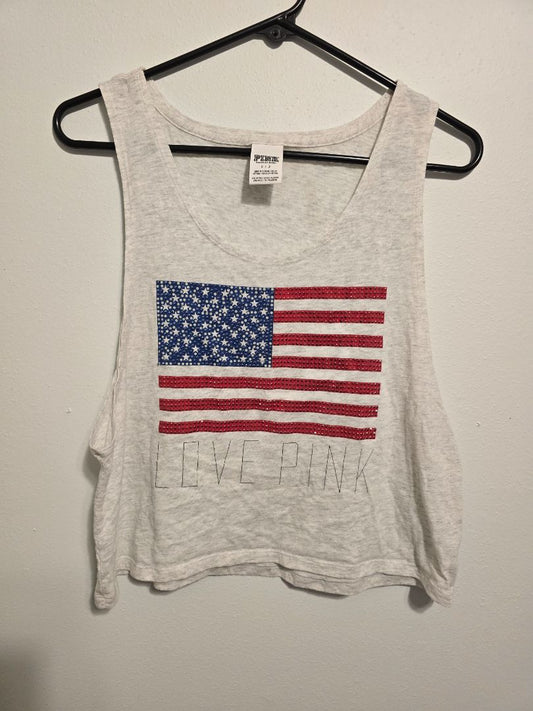 Gray Flag PINK Tank Top, Small