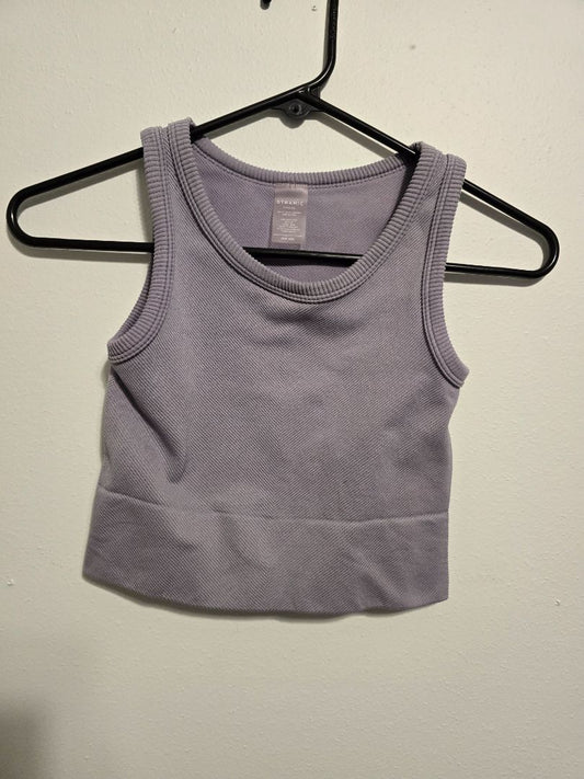 Lilac Dynamic Athletic Crop Tank, Small