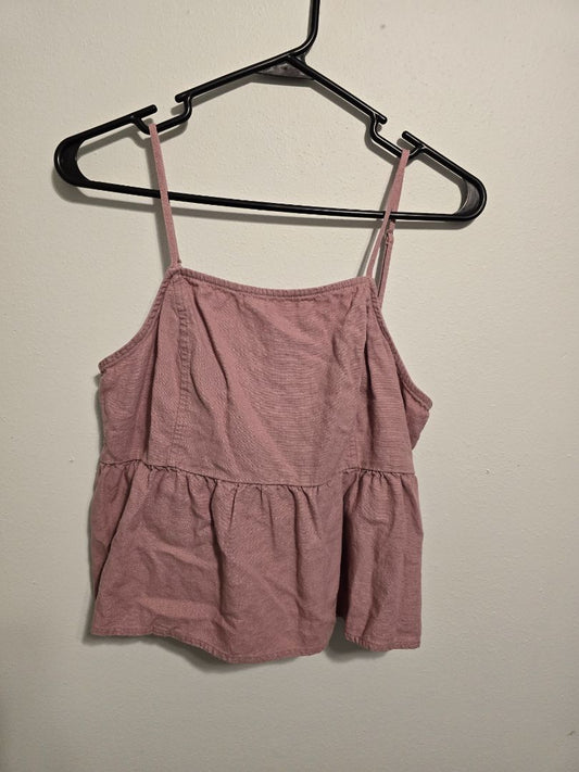 Mauve L.A. Hearts Spaghetti Tank, Small