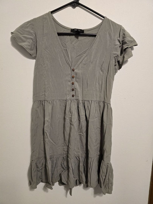Olive Green Forever 21 Dress, Small