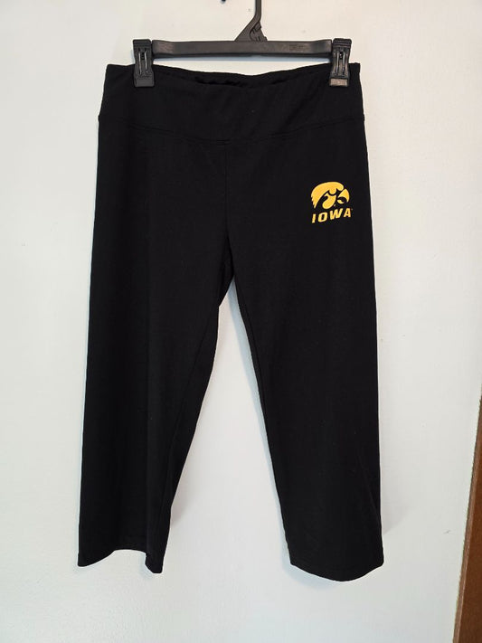 Black Hawkeyes Stadium Athletics Athletic Capris, Medium