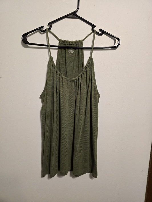 Olive Green Old Navy Tank Top, XSmall