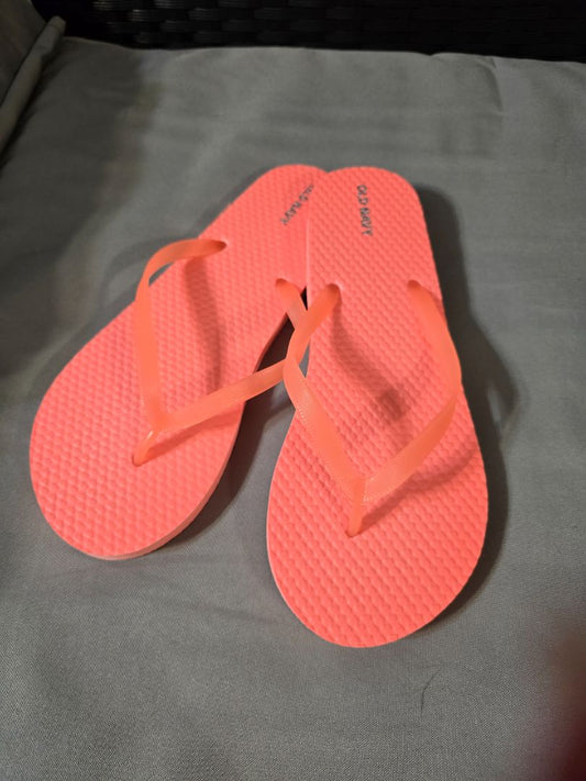 Orange Old Navy Sandals, 7
