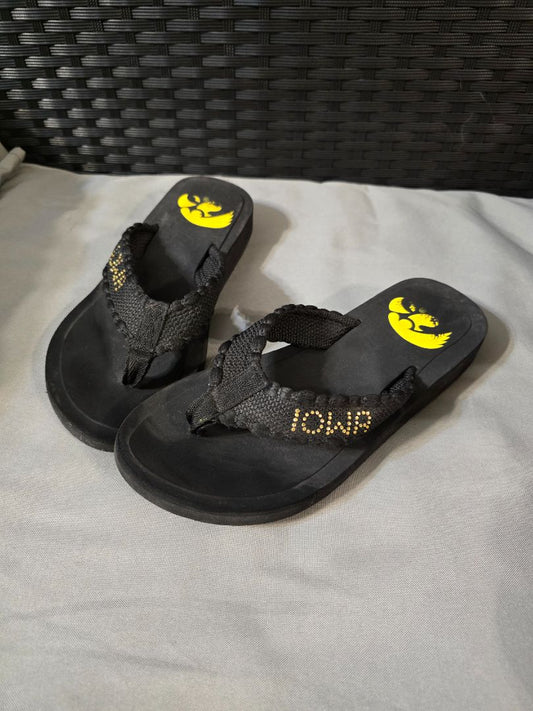 Black Hawkeyes Sandals, 7