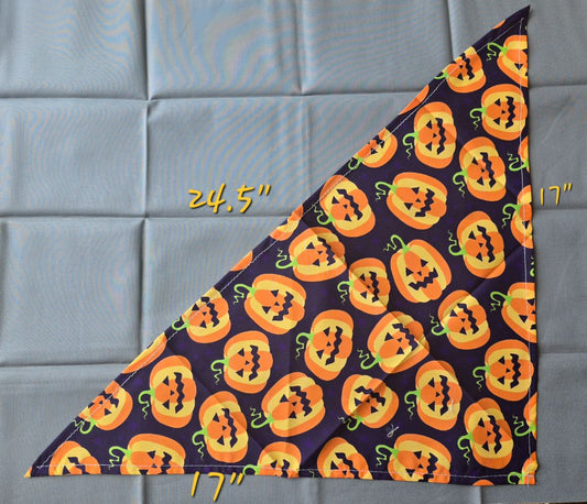Pumpkin  Bandana, One Size