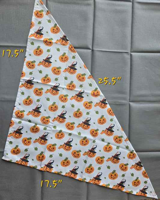 Pumpkin Witches  Bandana, One Size