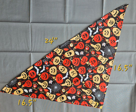 Pumpkin/Gourd  Bandana, One Size