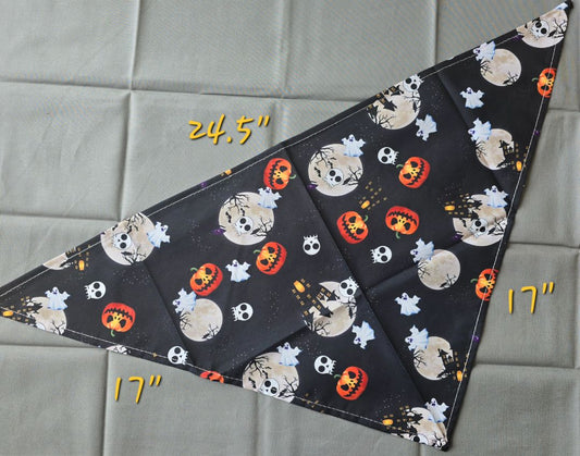Haunted House  Bandana, One Size