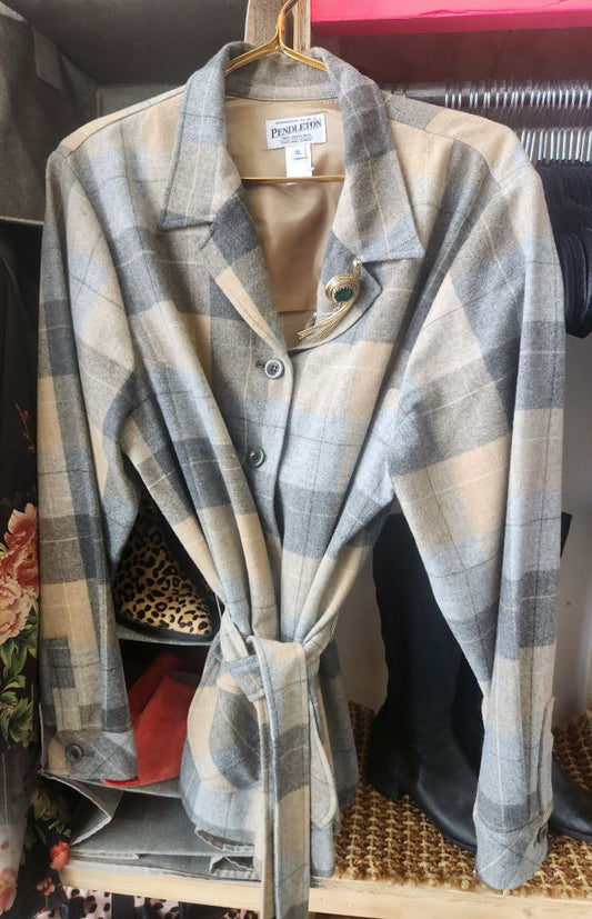 Pendleton Vintage Shirt Jacket, XL