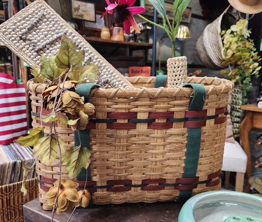 Handwoven Weary Weaver Basket