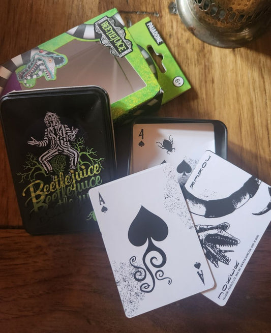 Beetlejuice, Beetlejuice ... Playing Cards