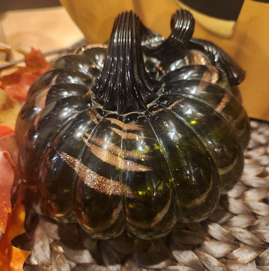 Blown Glass Pumpkin