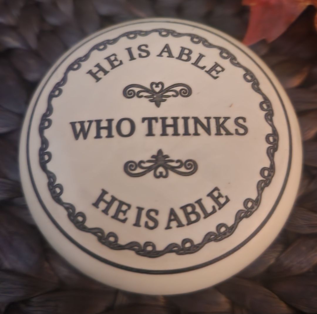 He is Able Paperweight