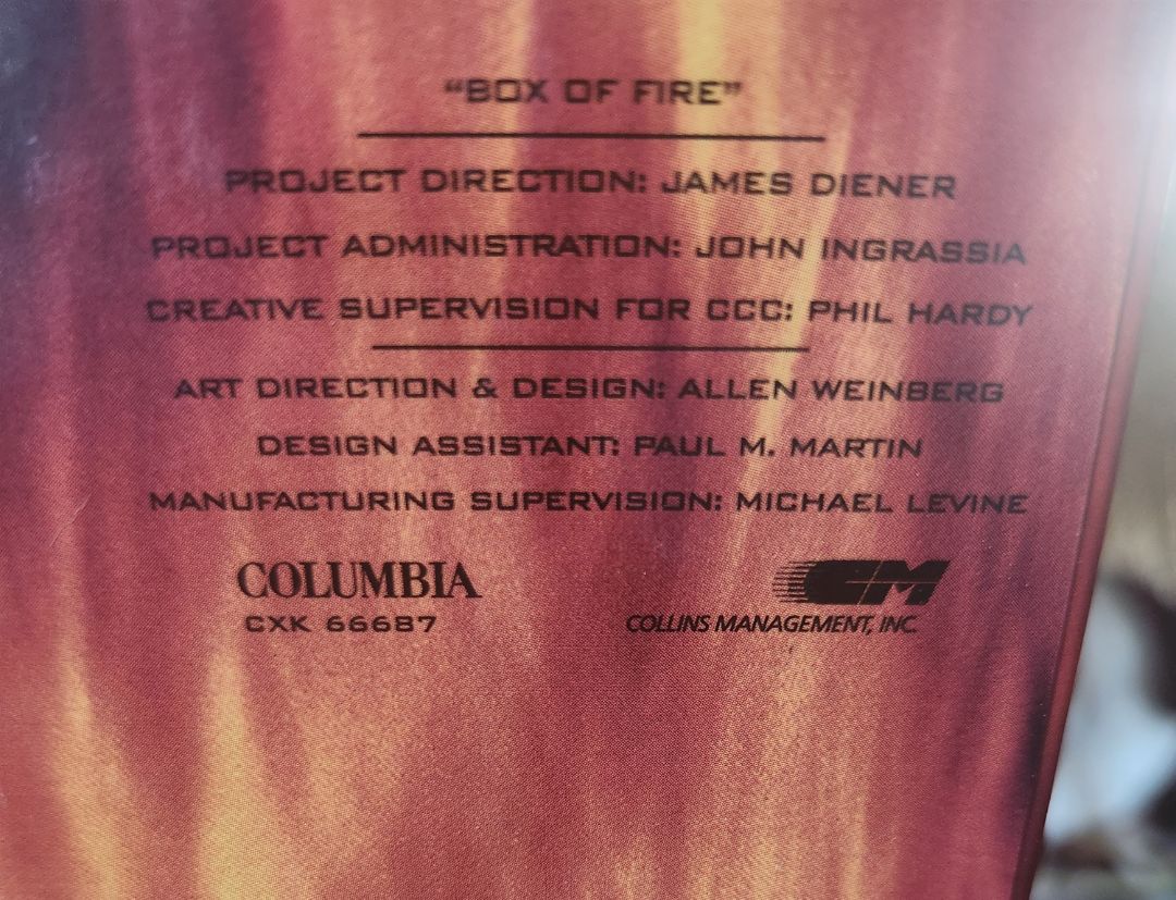 Box of Fire Aerosmith