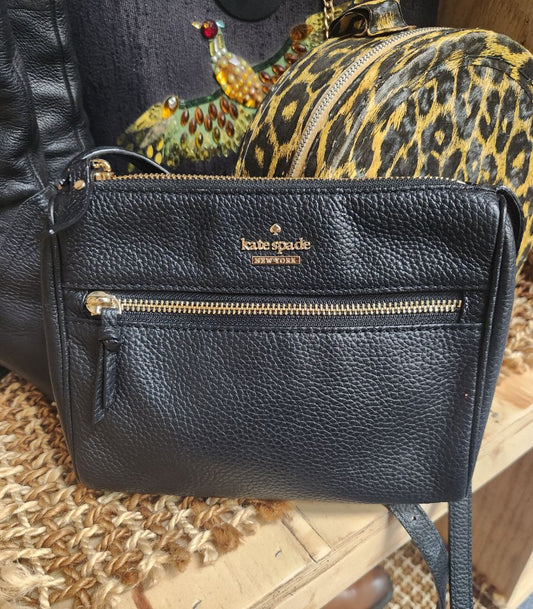 Kate Spade Black Leather Purse