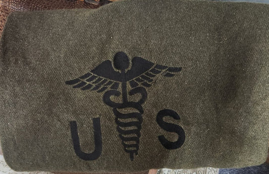 Vintage Medical Army Blanket