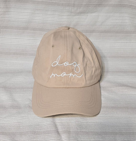 Tan Dog Mom Hat