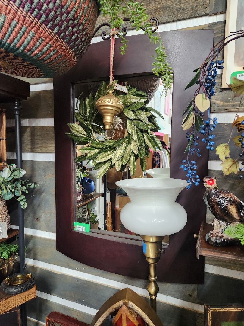 Faux Hanging Wreath