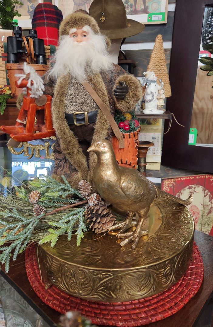 Gold Pheasant Figure