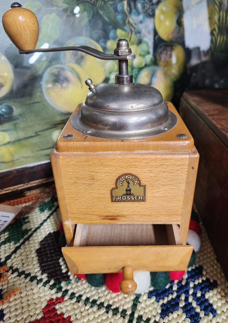 Vintage Armin Trosser Coffee Grinder