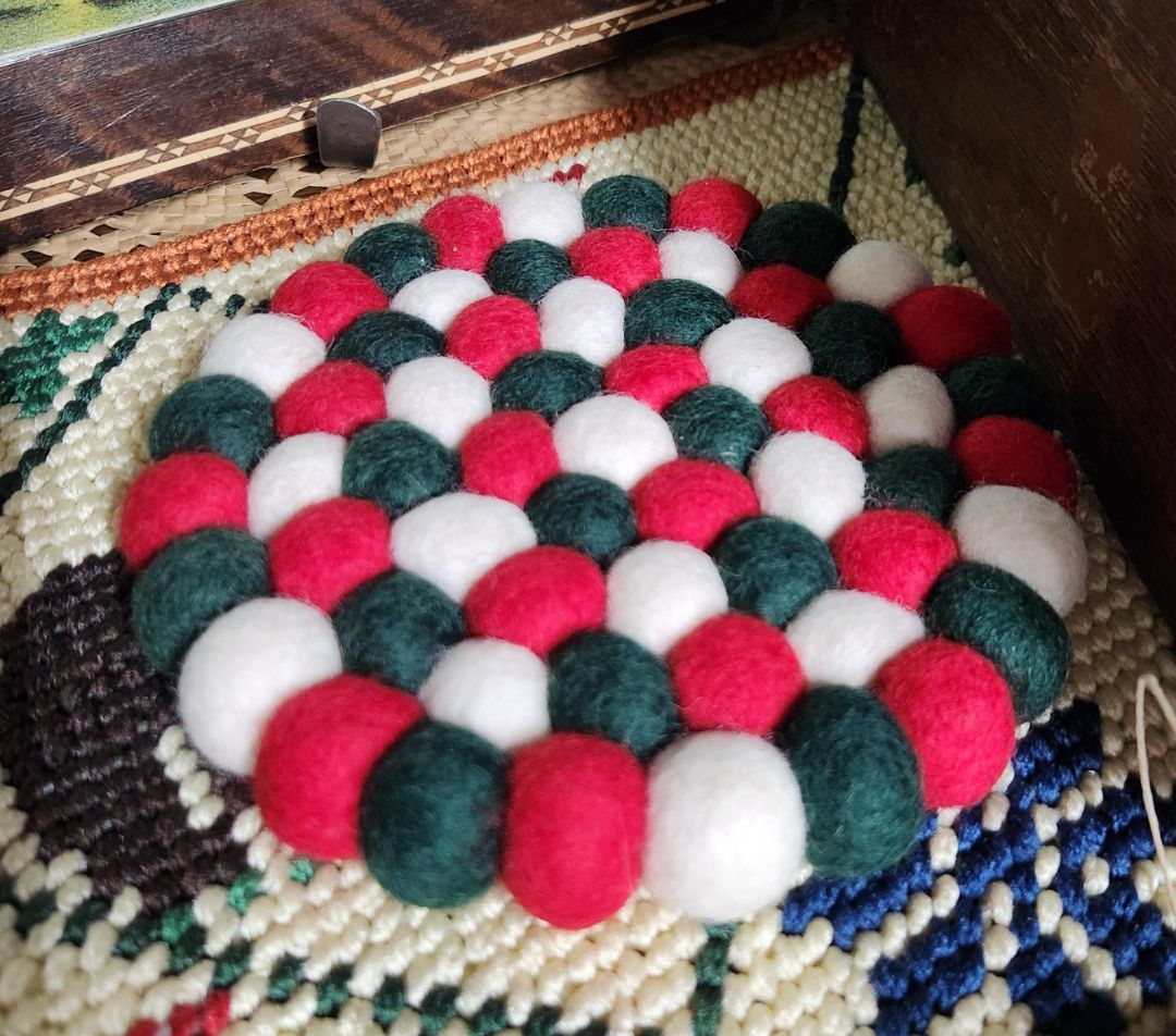 Artisan Made Wool Coaster