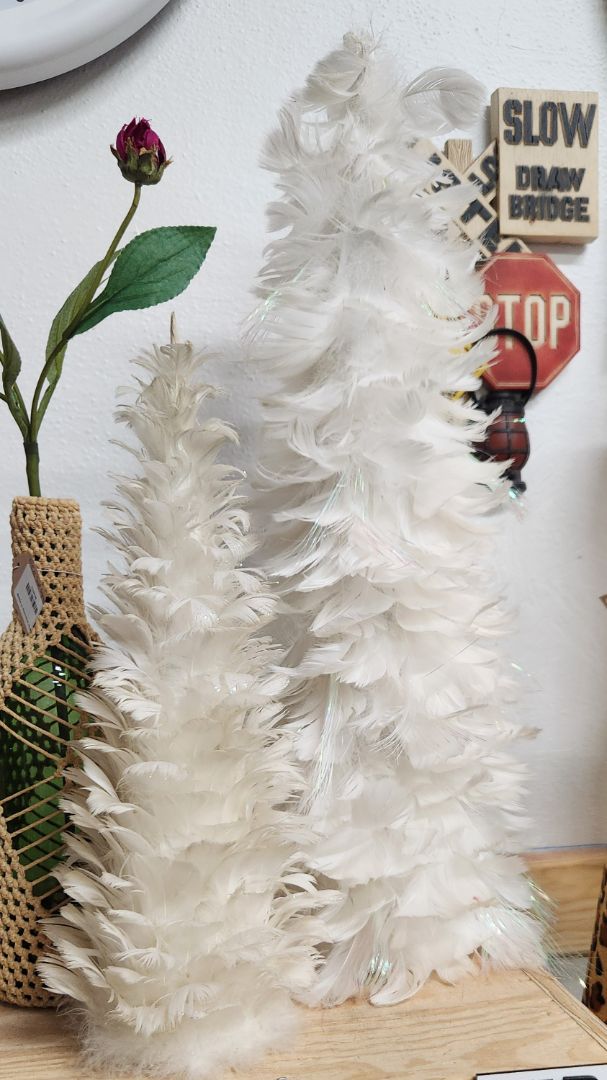 White Feather Tree - Small