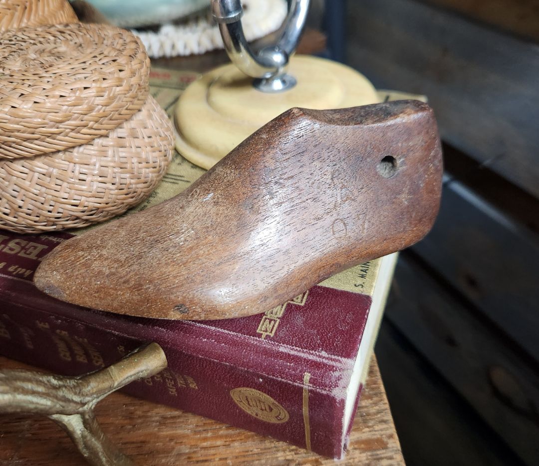 Antique Child's Wooden Shoe Form