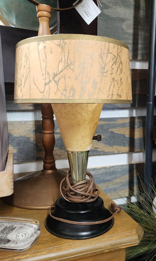 Vintage MCM Small Lamp with Shade
