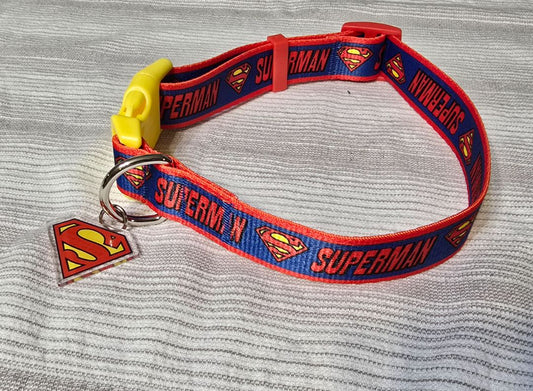 Blue Superman Collar, Large