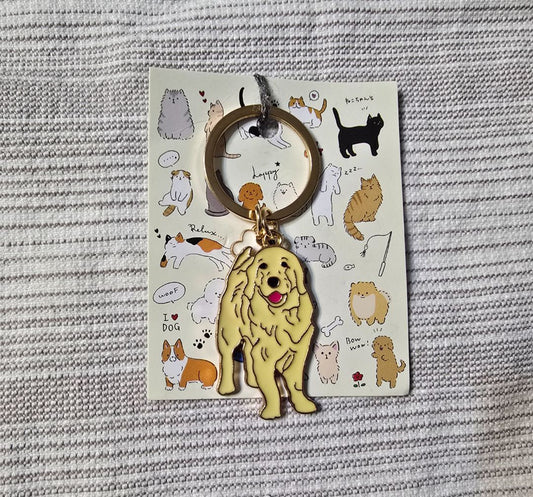 Retriever Keychain